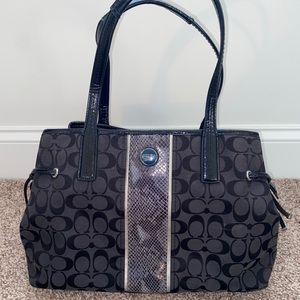 Black Coach Purse